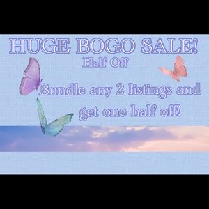 BOGO Half Off Sale